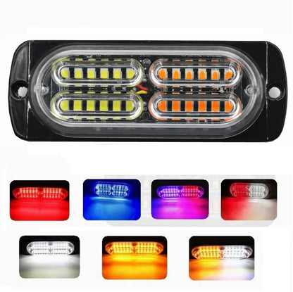24SMD Strobe Warning 12V 24V Flash Truck Traffic Side