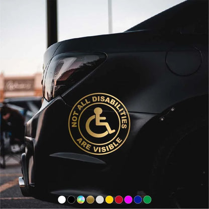 For Auto Door Windows Moto Body 1PC Not All Disabilities Are