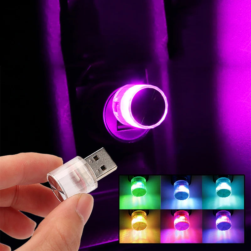 MINI USB Ambient Colorful Flash Portable Atmosphere Party