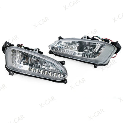 For Hyundai Santa Fe IX45 2013-2015 2PCS 12V Drl Daytime Running