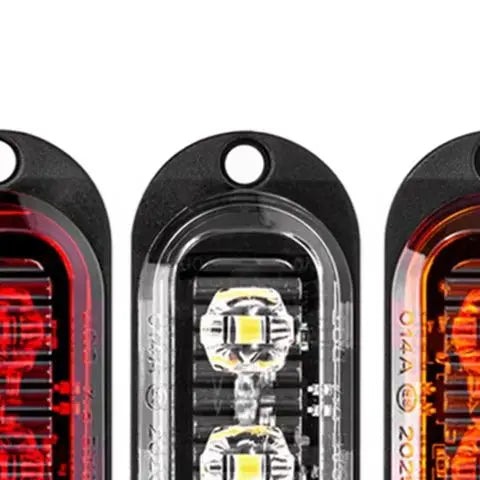 2PCS 12V 24V Truck Position Side Marker Lamps Signal