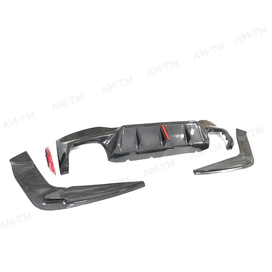 For BMW 5 Series M5 F90 G30 540I 530I Sports Carbon Fiber Rear