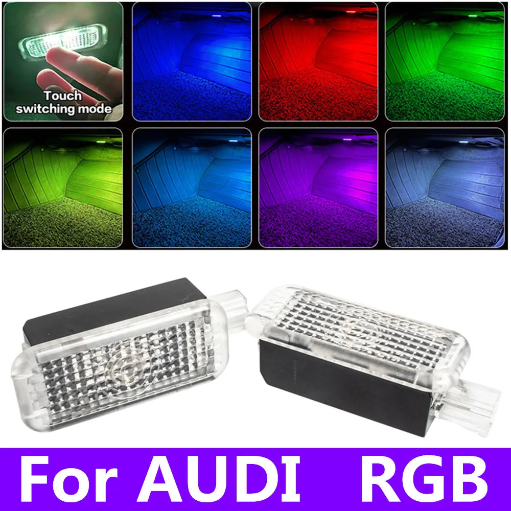 For Audi Tt Q3 Q5 Q7 Interior Footwell RGB Atmosphere A1 8X A4