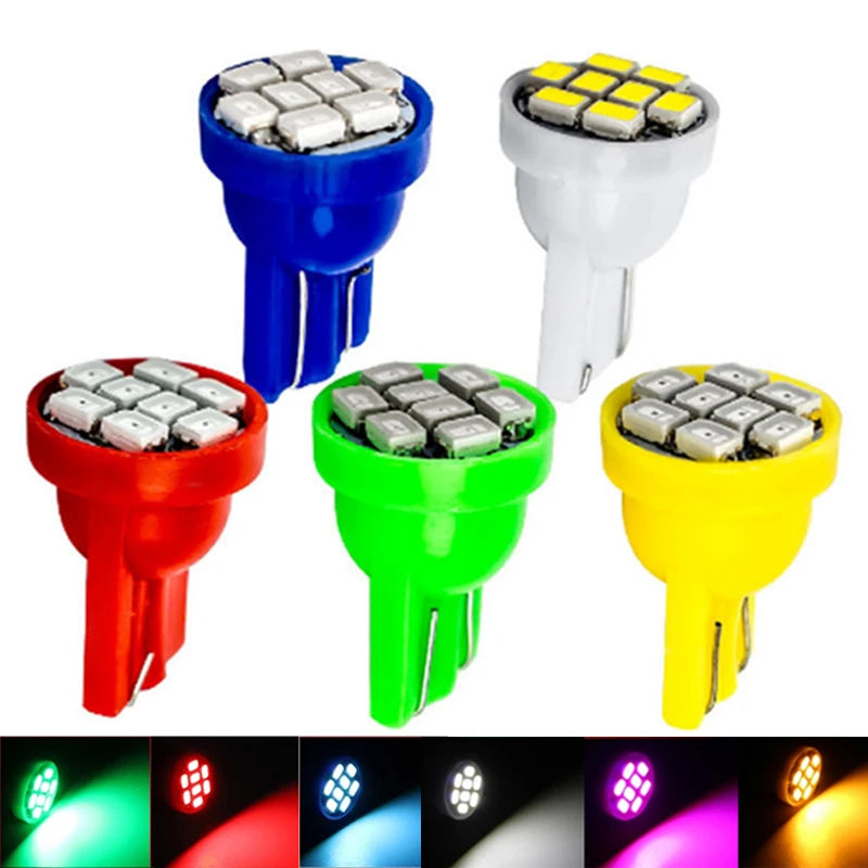 20PCS Dc Ac 6V 6.3v T10 W5W 194 168