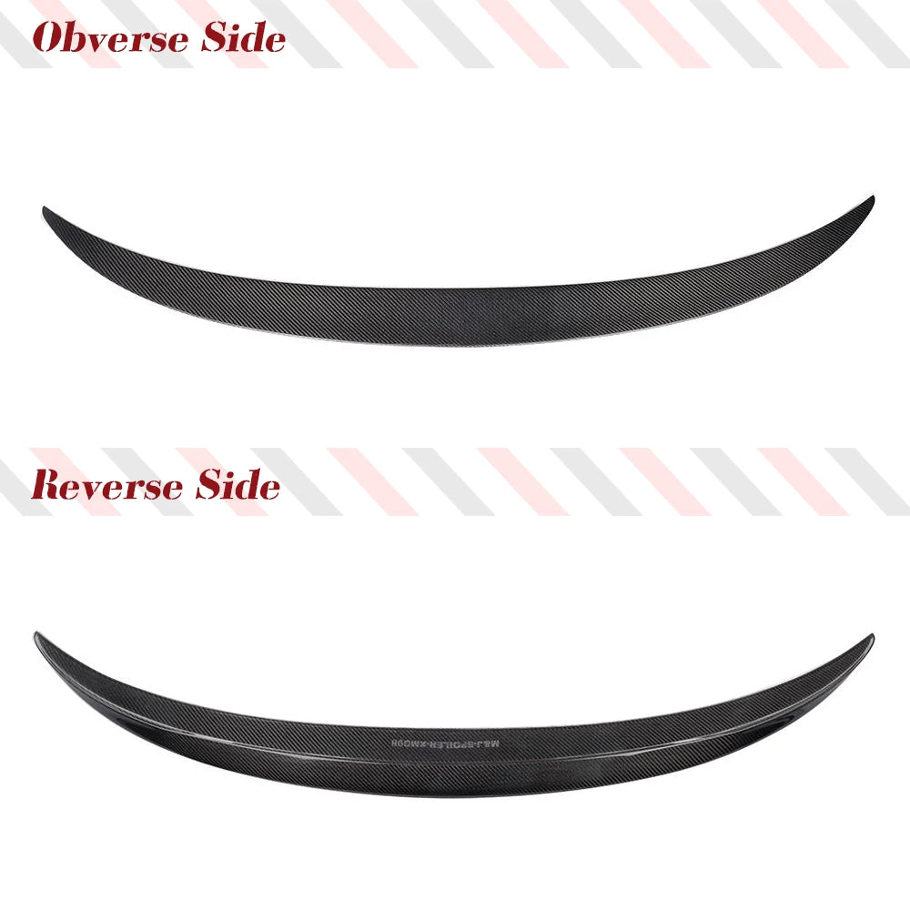 For BMW X6 F16 2015-2018 Carbon Fiber Rear Trunk Racing Spoiler