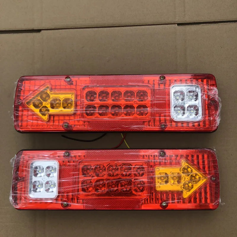 For Trailer Caracan Boat Pickup Rv 19LED Rear Truck Tail Bar
