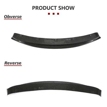 For BMW 6 Series F12 F13 Carbon Fiber Front Bumper Lip Spoiler