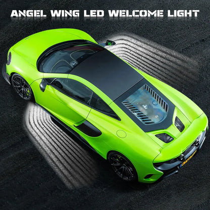 For Tesla BMW Golf Welcome Angel Wings Ange Carpet Puddle