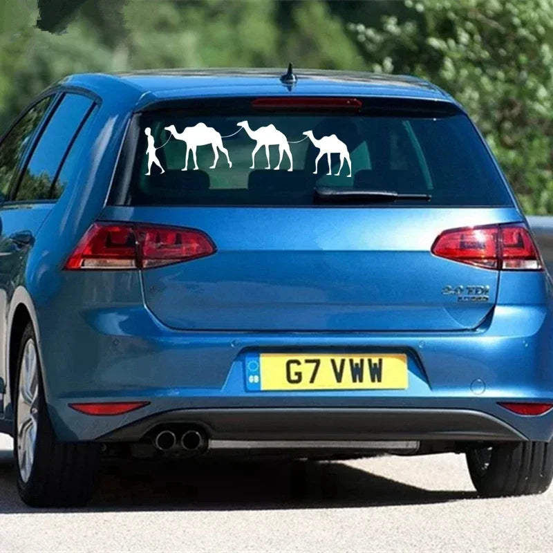 Funny Camel Caravan Sticker Waterproof Decal Vinyl Stickers On