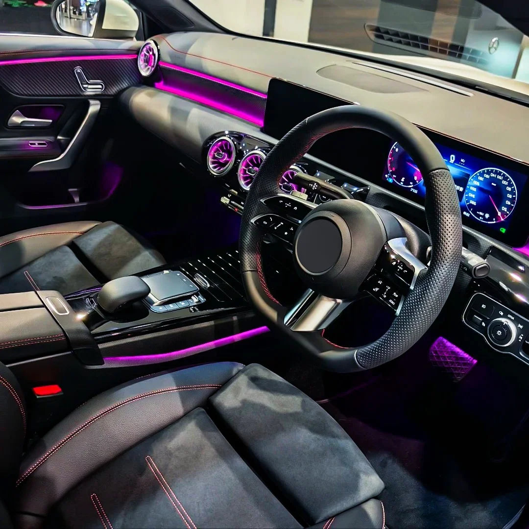 For Mercedes-Benz A B Cla Gla Interior Ambient Saddle Atmosphere