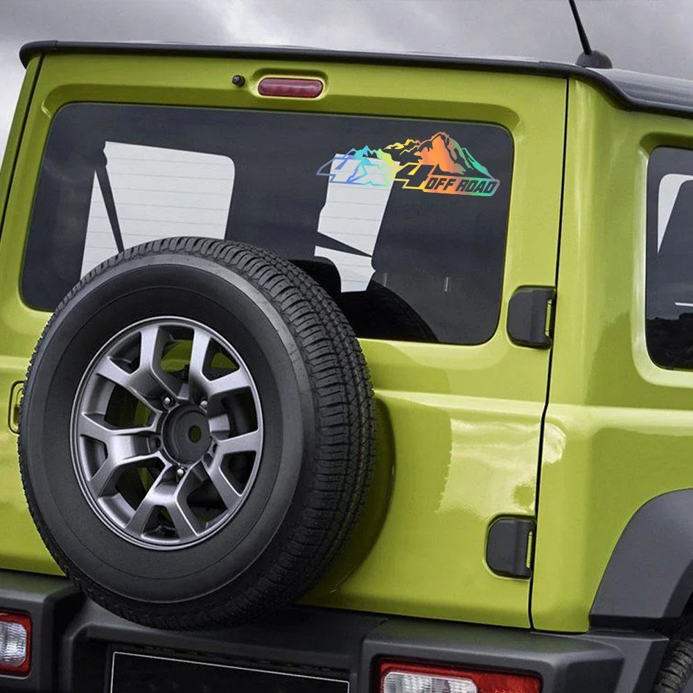 For Suzuki Jimny Waterproof Vinyl Film Sticker 4X4 Offroad