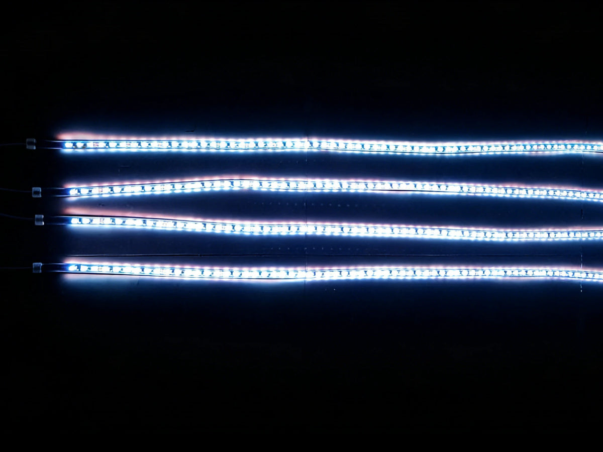 4PCS RGB Chasing Underglow Kit Truck SUV Waterproof Underbody