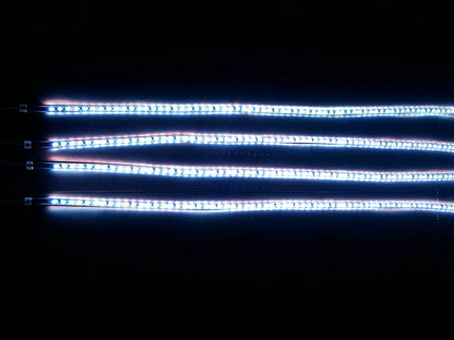 4PCS RGB Chasing Underglow Kit Truck SUV Waterproof Underbody