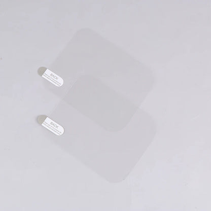 2PCS Transparent Dash Cam Electrostatic Sticker Film Glass