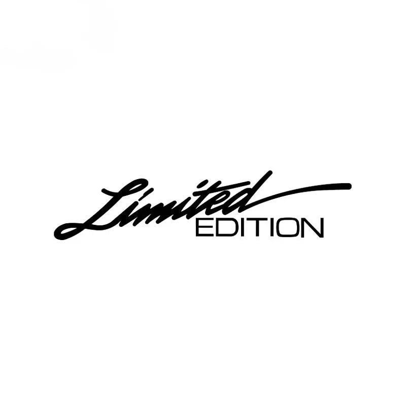 Limited Edition Vinyl Window Sticker car-styling Decal