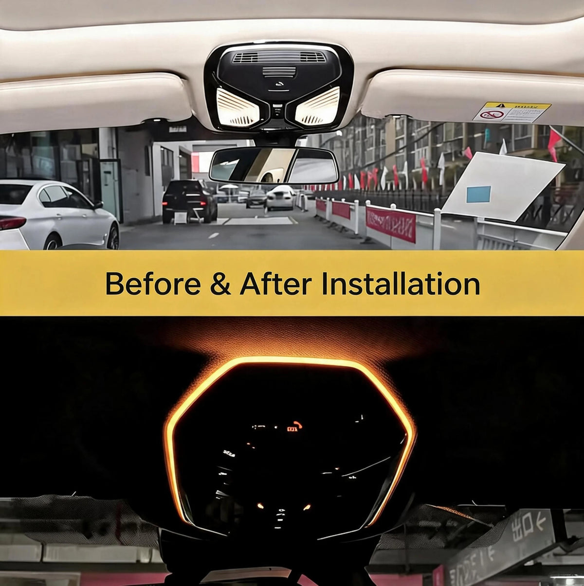 Reading Interior Ambient RGB Color Changing 12V Plug Play