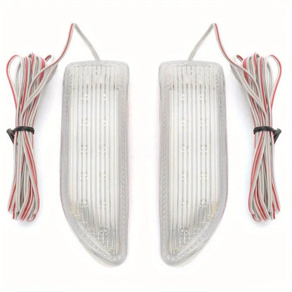 2PCS Turn Signal 13LED Rearview Mirror Warning anti-collision
