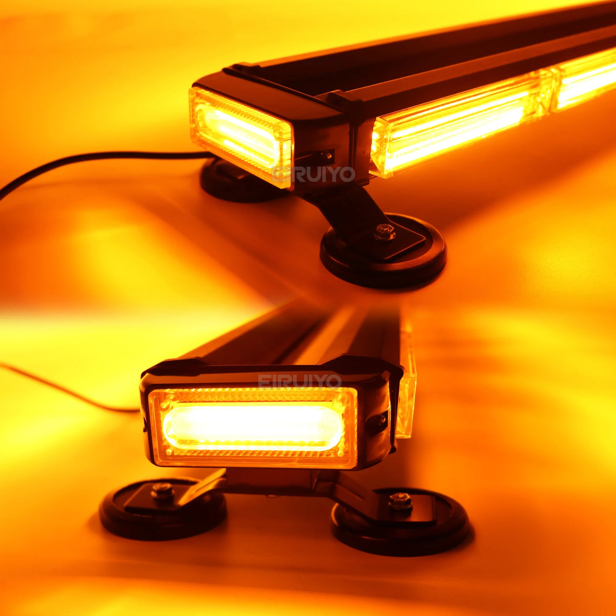 Eiruiyo Cob Strobe Bar Truck Emergency Warning 12V 24V