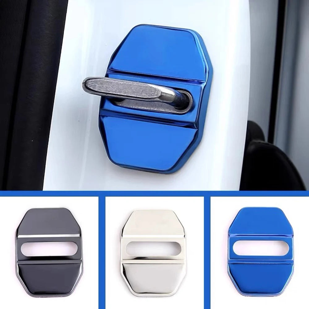 For BMW X1 X2 X3 X4 4PCS Door Lock Cover Sticker Case X5 X6 X7