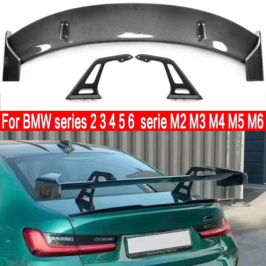 For BMW 2 Series M2 F22 F87 G87 Carbon Fiber Tail Fins Rear