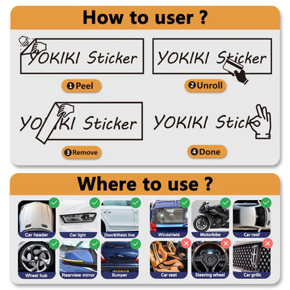 Yangguan Beach Sticker Waterproof self-adhesive Removable