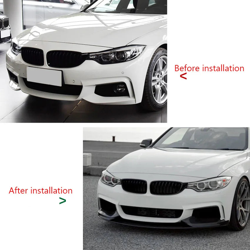 For 2014-2020 BMW 4 Series F32 F33 m-tech Front Bumper Lip