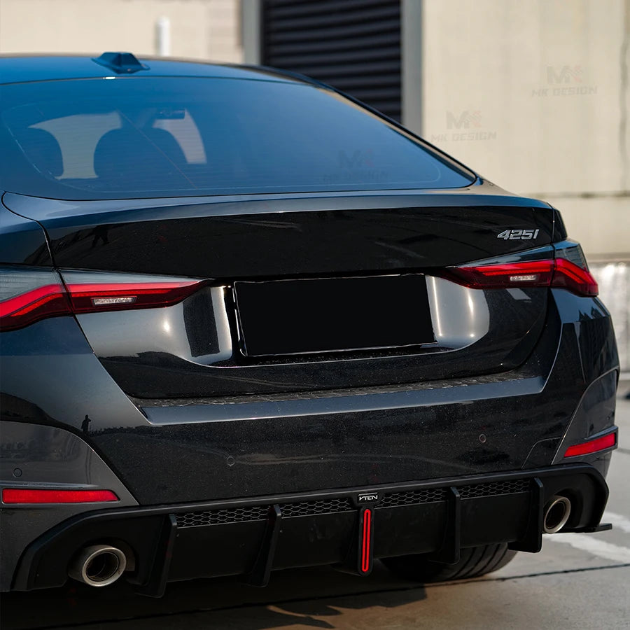 For BMW 4 Series G26 Sedan Vten Pp Rear Diffuser W 2021 Bumper