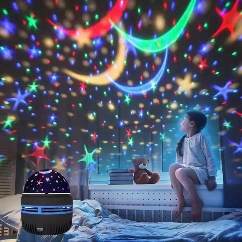 Ambient Lighting Starry Sky Projection Water Ripple Romantic