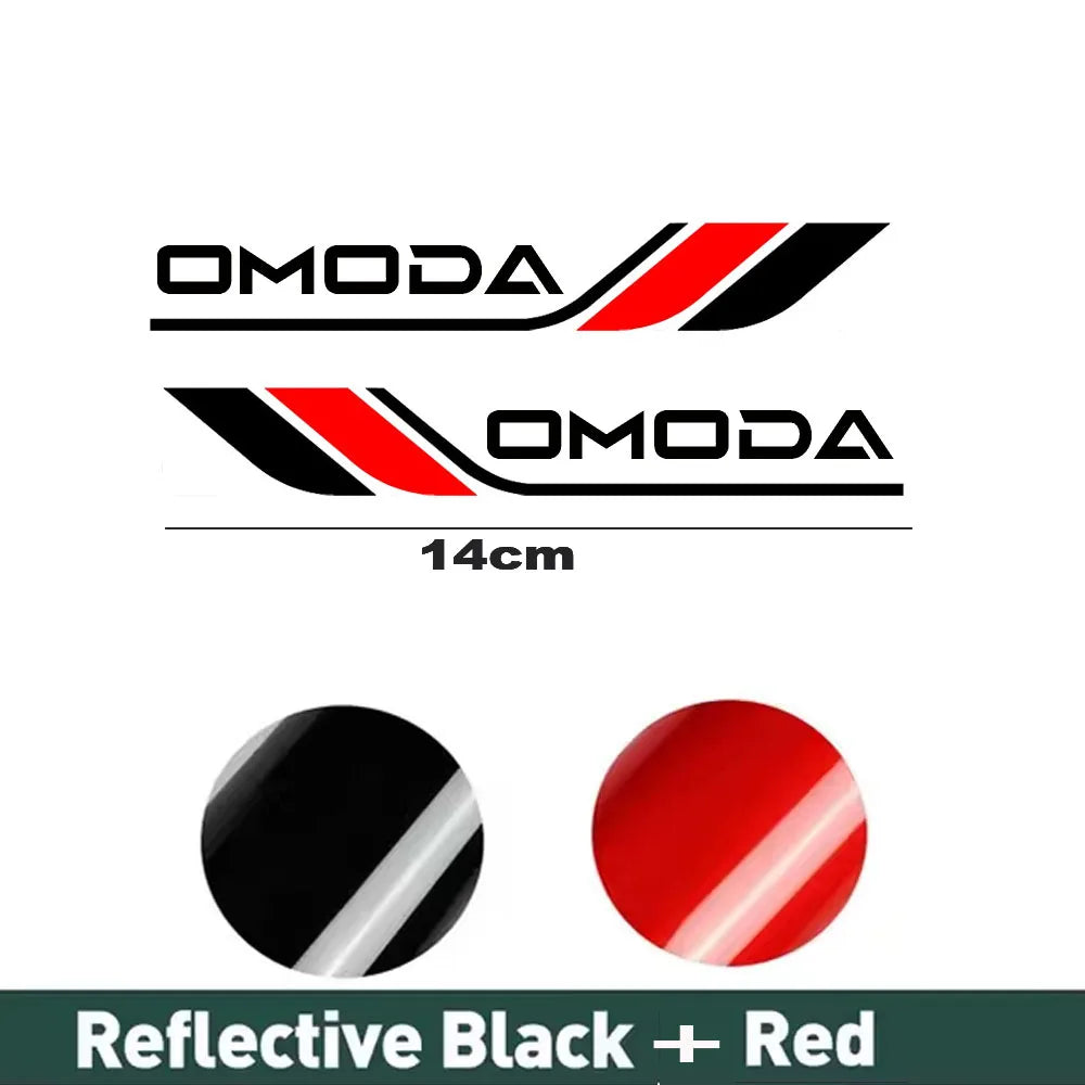 For Chery Jetour T1 T2 Tiggo 2PCS Rearview Mirror Sticker Omoda