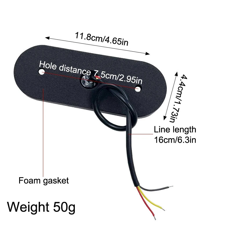 Visibility 12V 24V Side Markers Flashing Constant Modes Trucks
