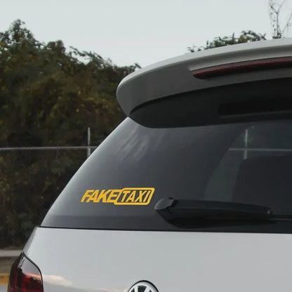 For Honda Toyota BMW Fake Taxi Reflective Sticker Window Van