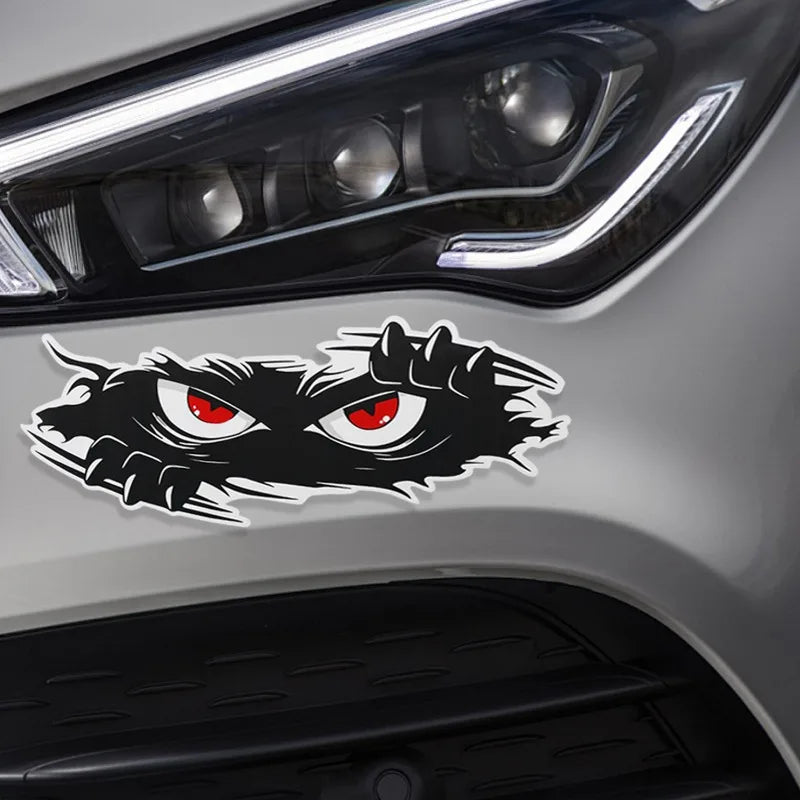 1PCS Funny Monster Sticker Waterproof 3D Vinyl Self Adhesive