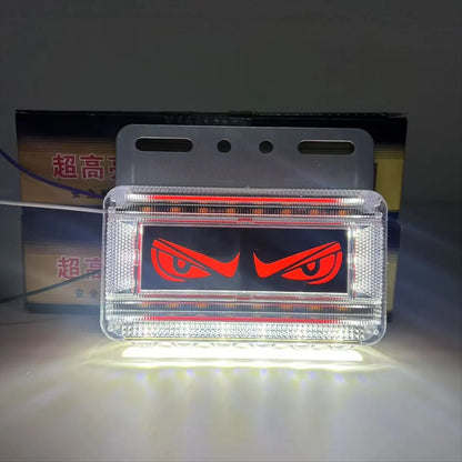 11.11eye Side Marker 12v-24v Truck Driving Safety Red