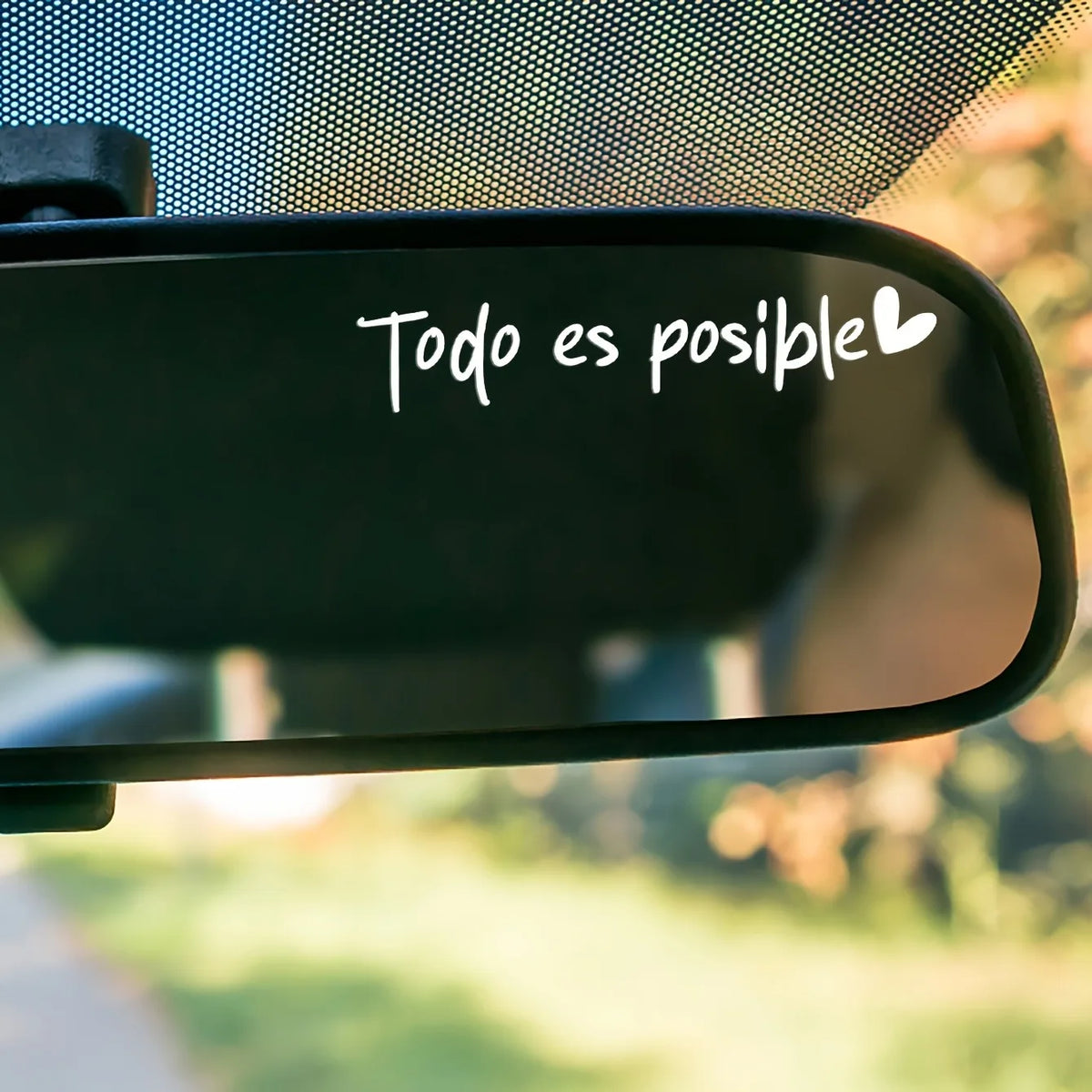Newest Todo Es Posible Carbon Sticker Decal Art Quotes