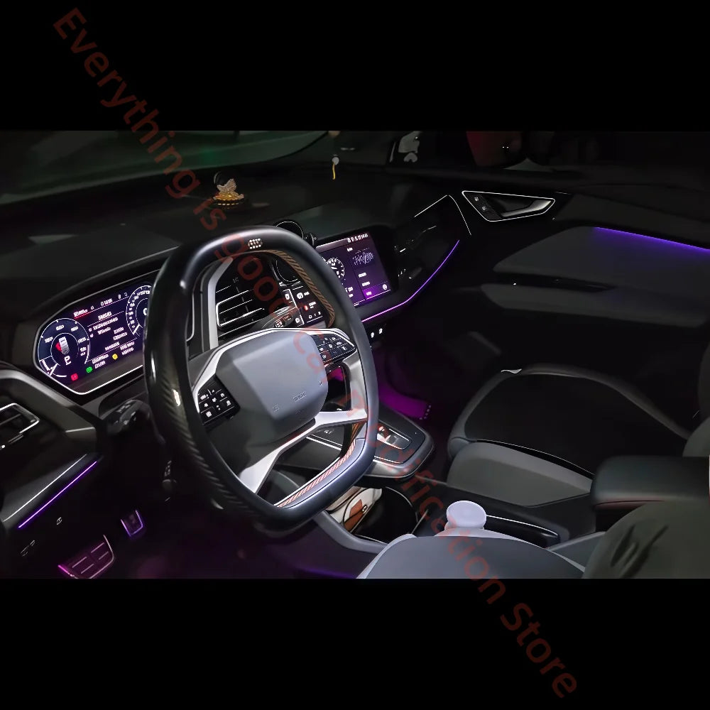 For Audi Q4 E-tron 2022+ Rhd Automobile Interior Lighting