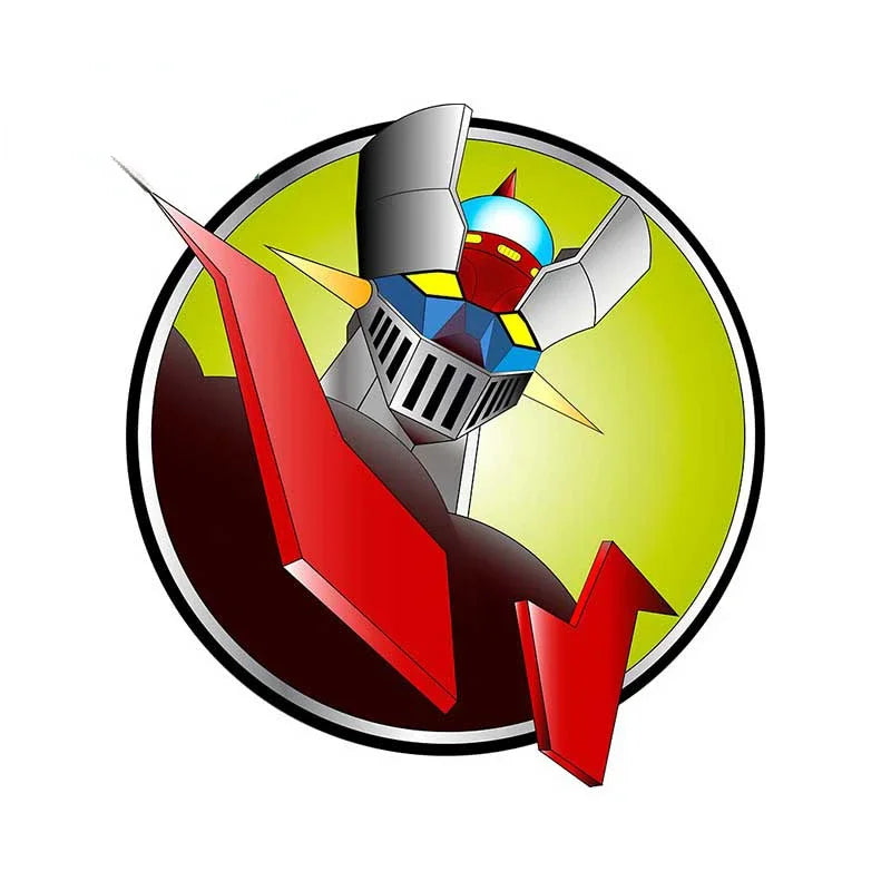 For Mazinger Design Ideas Van Scratch Sticker Waterproof