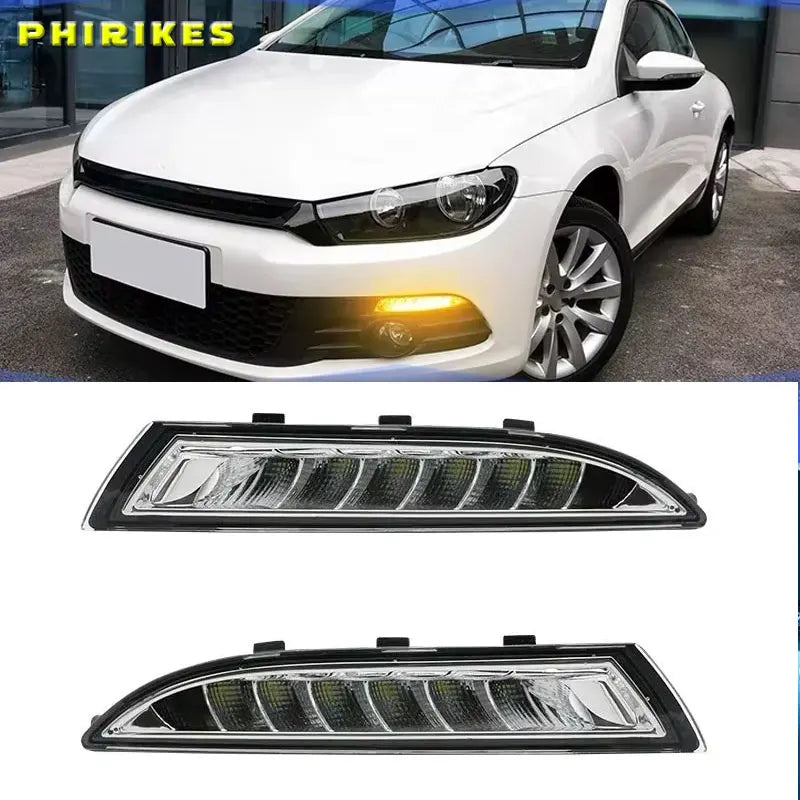 For VW Scirocco 2008-2013 Front Side Marker Amber Turn Signal