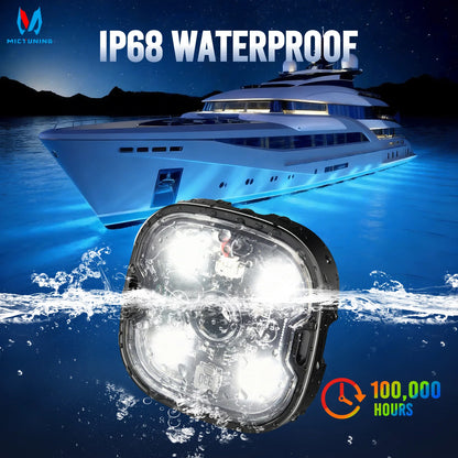 Mictuning Pods Rock Underglow Chassis Trucks Suvs IP68 Waterproof