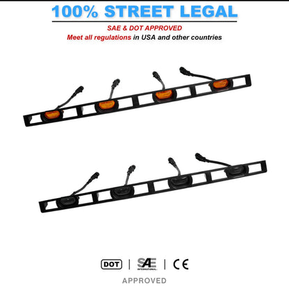 For Toyota Tacoma 2012-2015 LED Lights Ijdm 4PCS Set Front