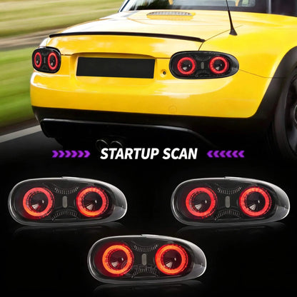 For Miata MX5 Nc LED Taillights Rear Brake third-generation