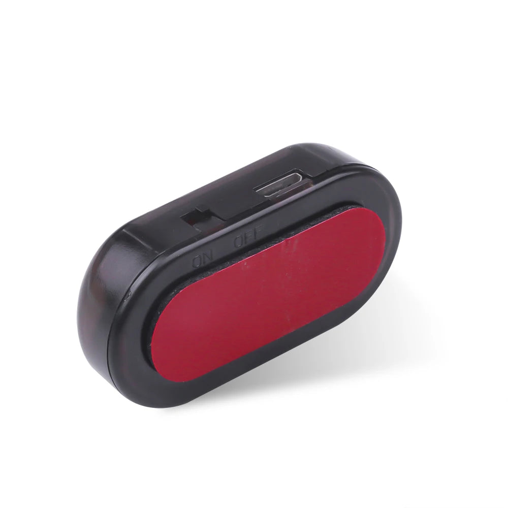 Seametal 2PCS Solar Powered Simulated Dummy Alarm Wireless Fake