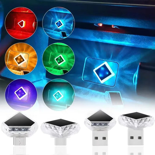 type-c USB Interior Ambient Atmosphere Signal Reading Decorations