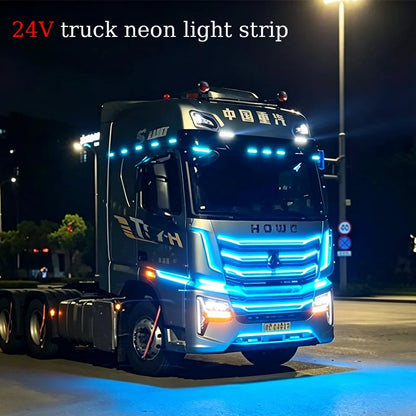 24V Monochrome Refitted Trucks Atmosphere Buses Daytime Running