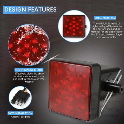For Trailer Stop Brake Warning Running Taillight Truck Pickup