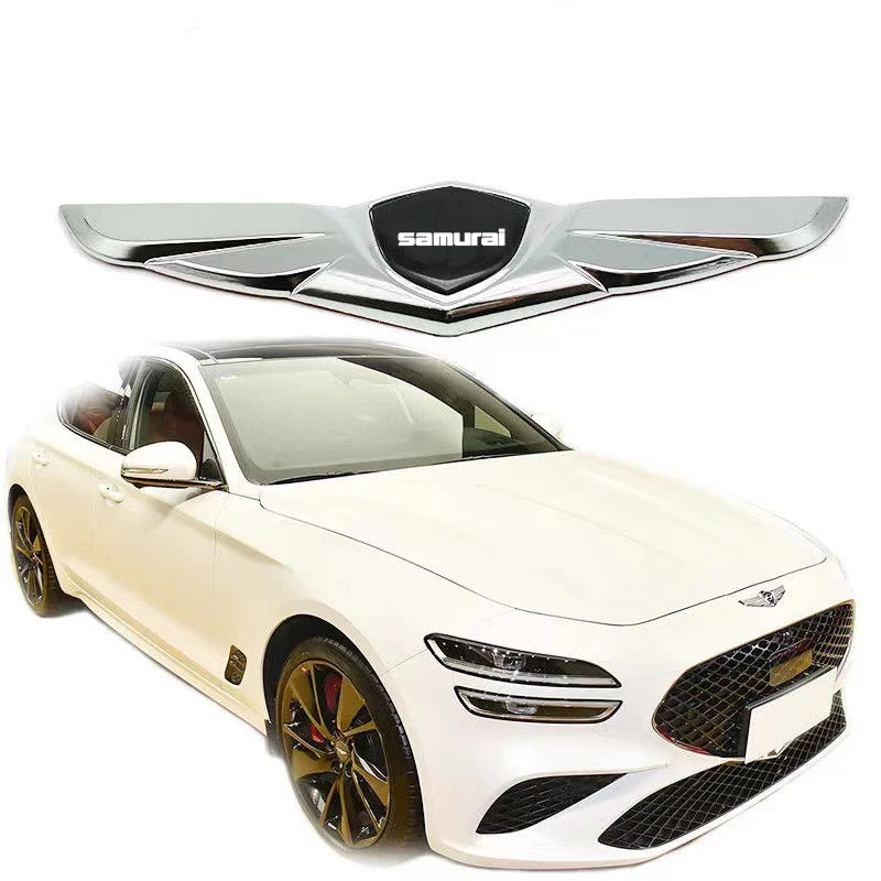For Suzuki Samurai Modification Stickers 3D Metal Badge Hood