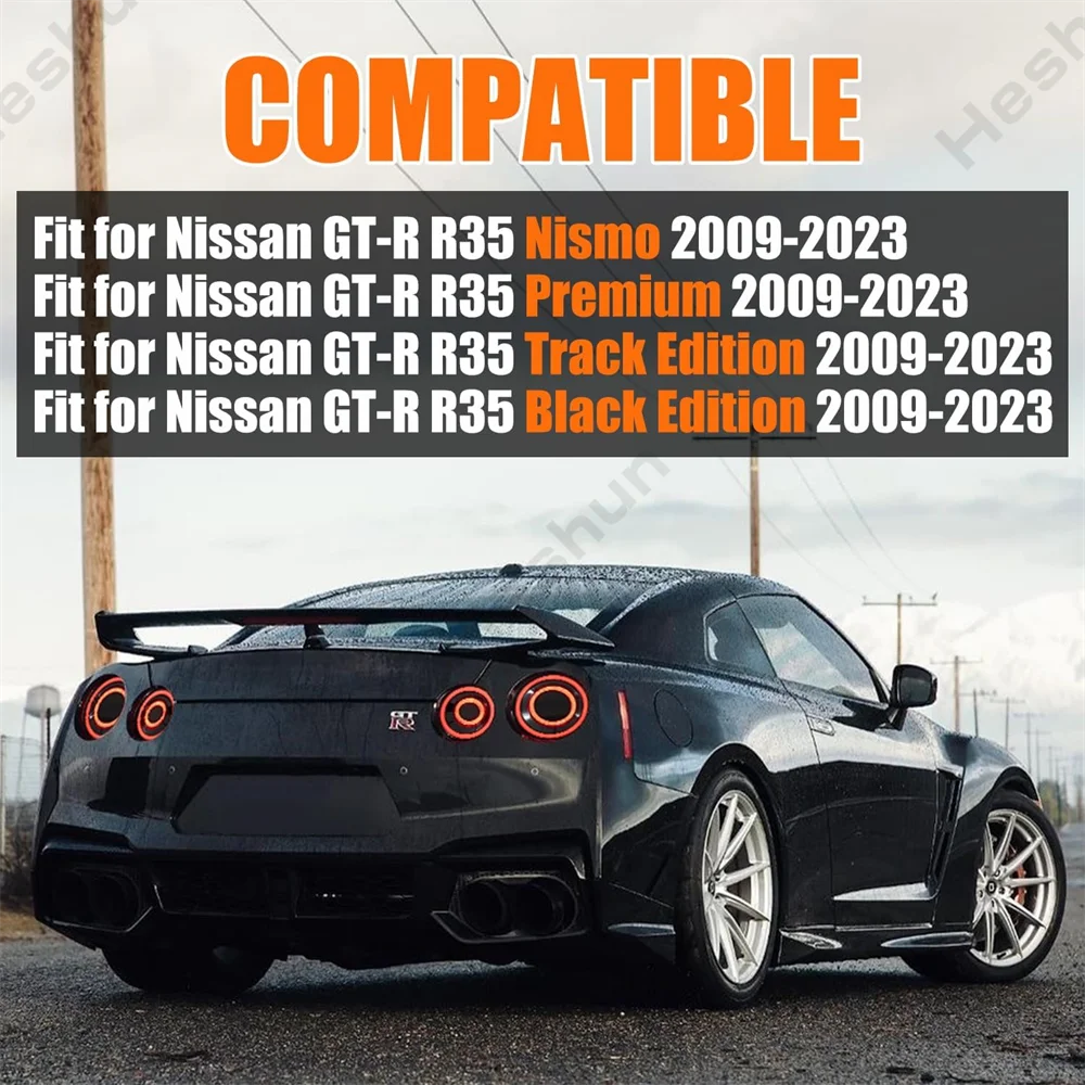 For Nissan Gtr GT-R R35 2009 Pair Taillights 2010 Taillamp Rear