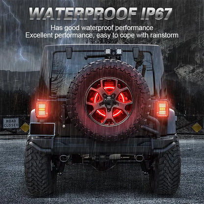 For Jeep Wrangler Jk 2007-2018 High Spare Tire Brake 3RD Rear
