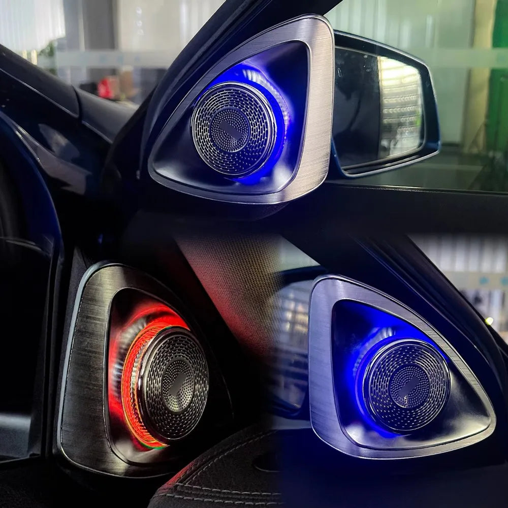 For Mercedes Benz LED Ambient Light W176 W117 W156 4D Rotating