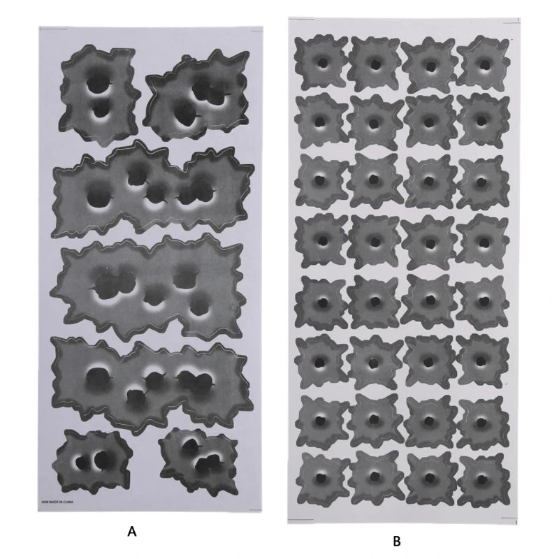 For Creative Stickers Personality Scratch Stickers Decal 3D Hole