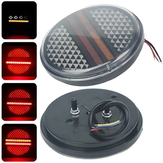 For Scania Man In Round Brake Tail Turn Signal Drl Truck Trailer